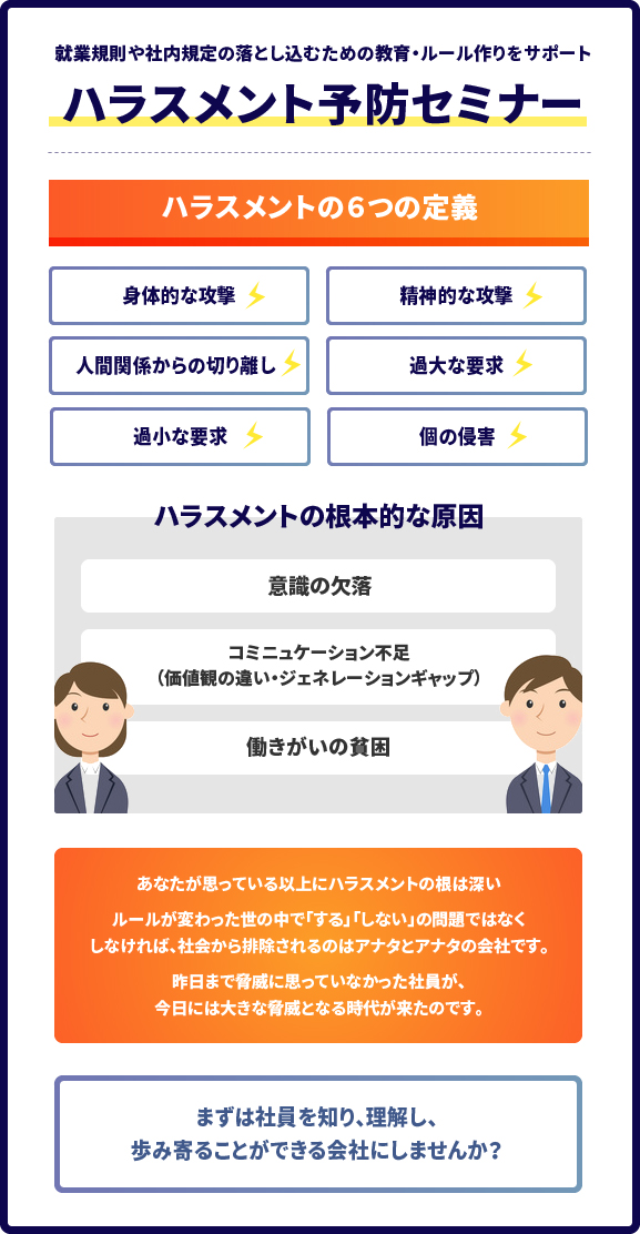 ハラスメント予防セミナー