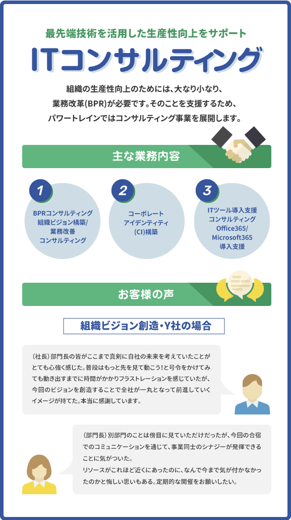 IT業務コンサルティング事業