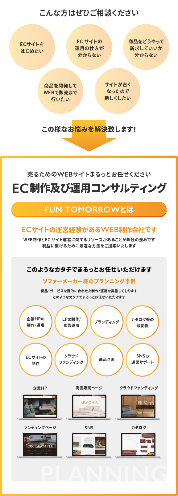 EC製作及び運用コンサルティング